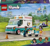 LEGO 42613 Friends Heartlake City ambulance Speelgoed met Mini Poppetjes en Skateboard