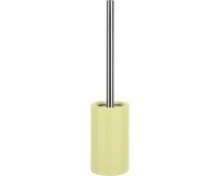 Spirella TUBE Toiletborstel met Houder – Geel – Keramiek – 42 cm