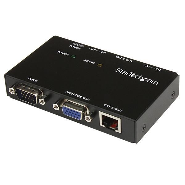 StarTech.com 4-poorts VGA Over CAT5 video-extender - 150 m