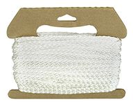 Connex DY2701741 multifunctioneel touw, 8,0 mm x 15 m, vervaardigd volgens DIN 83307, belastbaar tot 135 kg, wit
