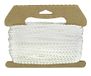 Connex DY2701741 multifunctioneel touw, 8,0 mm x 15 m, vervaardigd volgens DIN 83307, belastbaar tot 135 kg, wit