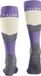 FALKE SK4 warm dun wol functioneel materiaal skisokken dames paars - maat 41-42