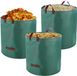 Unyqoos® Set de trois sacs de jardinage spacieux avec poignées de transport pratiques
