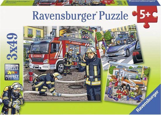Ravensburger - Helpers in nood - 49 stukjes - Puzzel