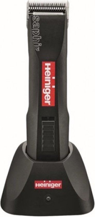 Heiniger Saphir Basic Black - Dierentondeuse Met Scheerkop En 1 Lithium-ion Accu