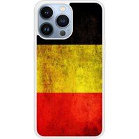 Apple Bedrukt siliconen hoesje compatibel met iPhone 13 Pro Drapeau Belgique