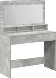 vidaXL Kaptafel Beton Grijs 100 x 41 x 135 cm Bewerkt hout