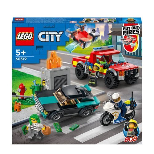 lego Brandweer & Politie Achtervolging bouwspeelgoed - 60319