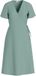 VILA robe VILOVIE manches courtes encolure en V Blue Surf