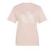 adidas ESSENTIALS BIG LOGO COTTON T-SHIRT, blush pink/pink tint, S