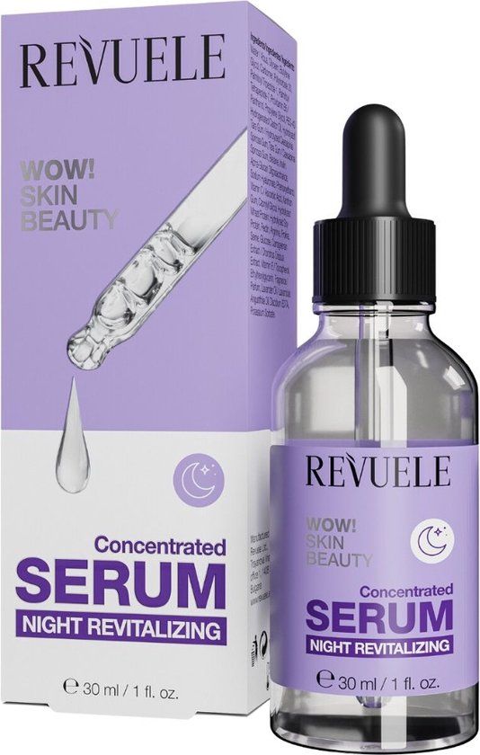 Revuele - Wow Skin Beauty Concentrated Serum Night Revitalizing - 30ml