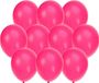 Bellatio Decorations ballonnen - 30 stuks - zalmroze - 27 cm - babyshower
