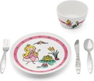 Zilverstad Kinderservies Prinses 5-delig
