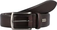 LLOYD Leren Riem Belt W110 Dark Brown Bruine