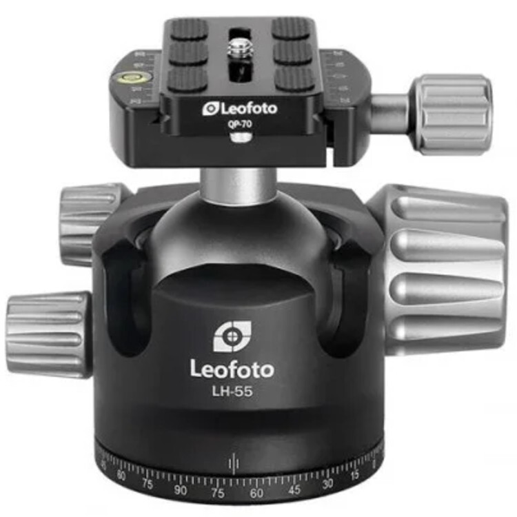 Leofoto LH-55 + QP-70 Ballhead