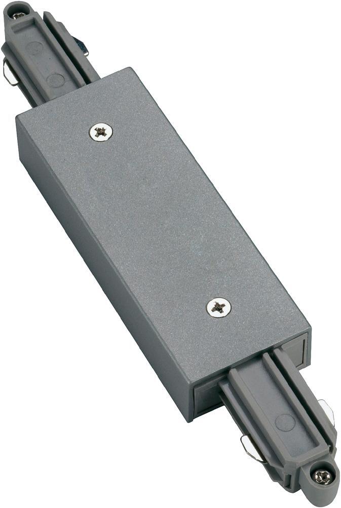 SLV 143102 1-Fase doorverbinder voedingsmogelijkheid zilvergrijs