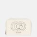 GUESS Calebra SLG Medium Zip Around Wallet Cream White