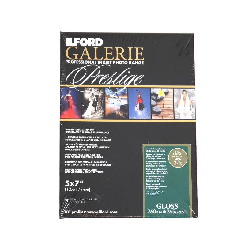 Ilford Galerie Prestige Gloss 13x18cm 260g 100 Vel