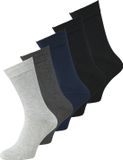 JACK & JONES ACCESSORIES JACBASIC BAMBOO SOCK 5 PACK NOOS Jongens Sokken - Maat ONE SIZE