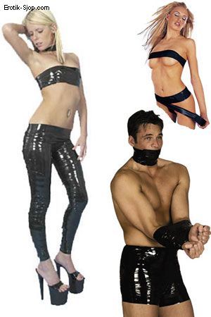 Str Bondage tape zwart
