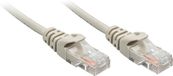LINDY 48368 Câble réseau RJ45, câble de brassage CAT 5e U/UTP 15,00 m Gris 1 pièce(s)