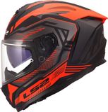 LS2 Helm Challenger II Dravix FF817 rood maat S