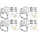 All Balls 26-1667 Kit de reconstruction de carburateur pour Honda CBR 600 F2 1991-1994