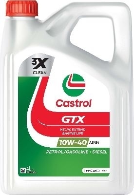 Castrol oil GTX Ultraclean 10W40 A3/B4 4L
