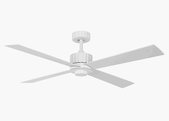 Beacon Airfusion Newport Plafondventilator met LED-verlichting - 137 cm - Wit