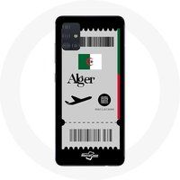 Maniacase Etui voor Samsung Galaxy A71 Air ticket Algerije