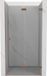 Mexen Lunar-F porte pliante douche droite 95 cm, transparent, cuivre brossé