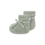 Noppies baby katoenen gebreide babyslofjes - groen