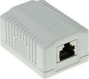 ACT Modulair opbouwdoos shielded 1-voudig CAT6A FA7005