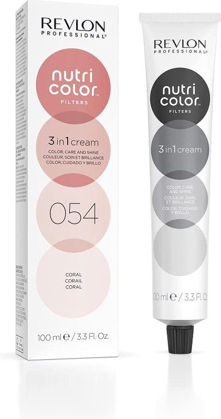 Revlon Nutri Color Filters Coral - Semi-Permanent Hair Dye - 100ml