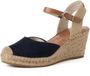 Tamaris Espadrille Dames Blauw Maat 40