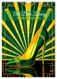 Art Calvendo Art Deco Luxury - Golden Twenties (Wandkalender 2027 DIN A3 hoch)