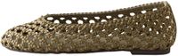 Next - Dames - Forever Comfort® geweven ballerina's van satijn - Groen