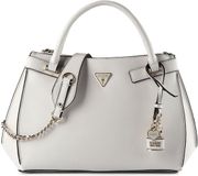 GUESS Serenova Girlfriend Satchel Handtas Cream White