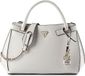 GUESS Serenova Girlfriend Satchel Handtas Cream White