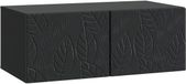 vidaXL Wandmontage TV-kast 78,5 x 31 cm Zwart Bewerkt hout