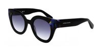 Longchamp LO750S N Zonnebril Dames Zwart/Blauw Havana