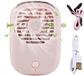 Merkloos Handventilator - Persoonlijke ventilator - Roze