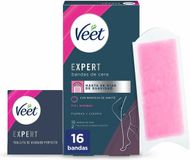 EXPERT Veet Expert Body Hair Removal Strips (16 Units) with Shea Butter