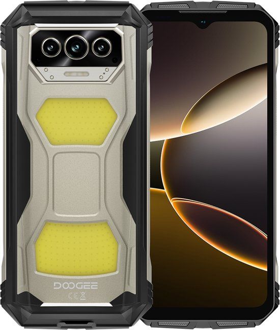DOOGEE V-Max S NL – 6.58inch – Robuuste Smartphone - Titanium – 5G – 24GB RAM – 512GB ROM – 108MP AI – 22000mAh – Android 14.0