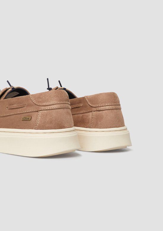 s.Oliver Badslipper Lichtbruin - Heren - Maat 44