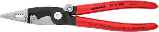 Knipex 13 91 200 Installatietang - 200mm - Kniptang
