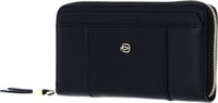 PIQUADRO Circle Zip Around Women's Wallet RFID Nero Zwart