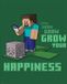 Your Decoration B.V. Poster Minecraft - Grow Your Happinenss 40x50cm