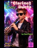 23 Easy Clarinet Duets: Cursos 1,2,3 . BOOK 1 . Rock, Jazz, Pop, Funk, Blues, Latin,Hip Hop,