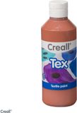 Creall Textiel Verf - Bruin - 250ml